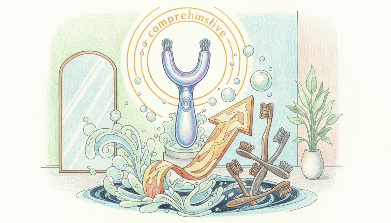 Autobrush U-Shaped Toothbrush: A Comprehensive Analysis of the Full-Mouth Electric Toothbrush