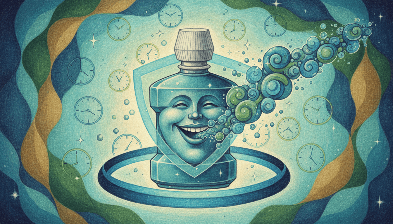 SmartMouth Mouthwash: Advanced 12-Hour Breath Protection with Zinc Ion Technology cover