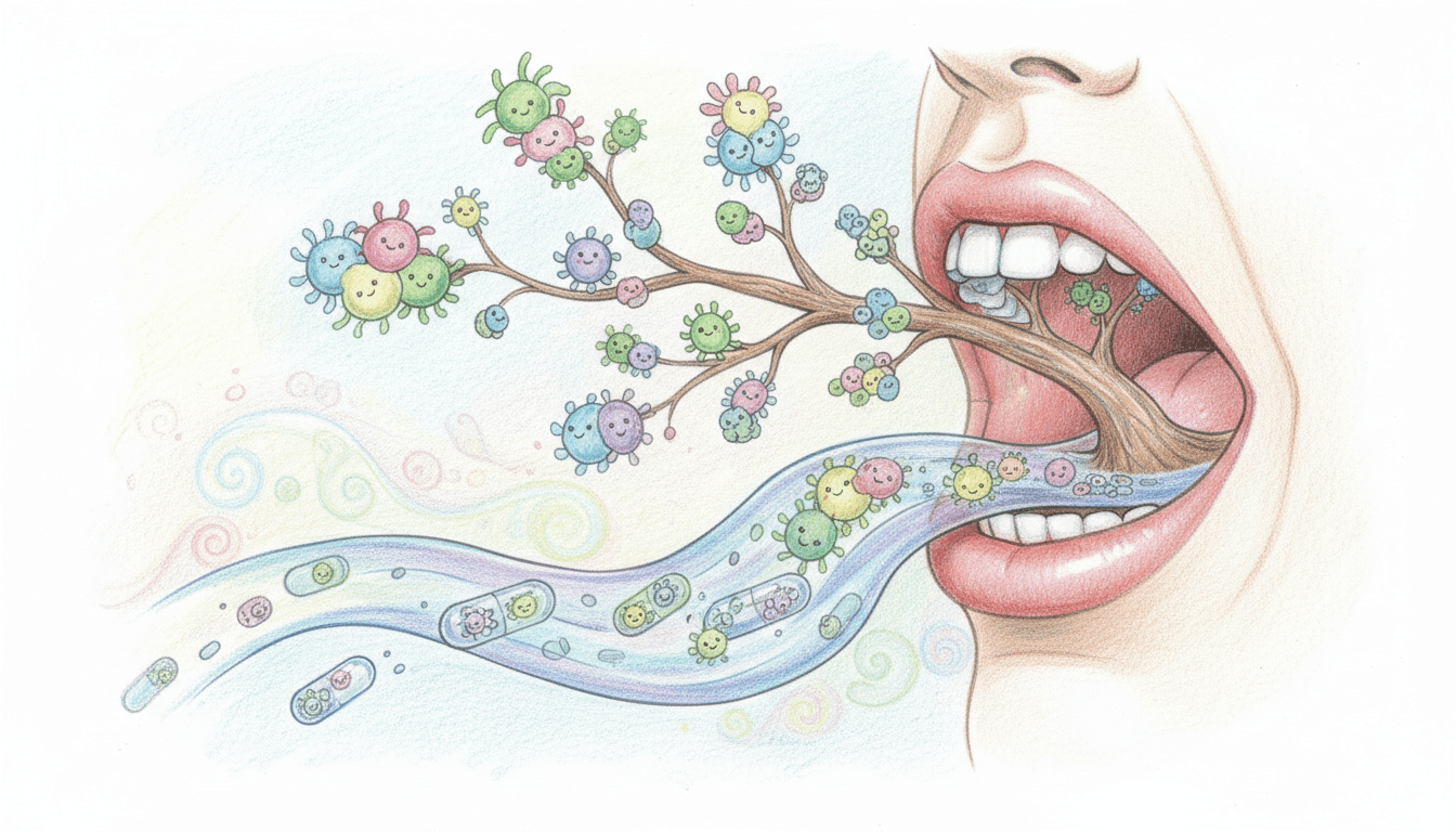 Natural Oral Microbiome Probiotics: Advanced Dental Health Supplements cover