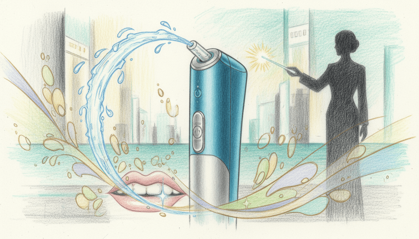 Oralfree Cordless Water Flosser: Advanced Portable Dental Cleaning Solution cover