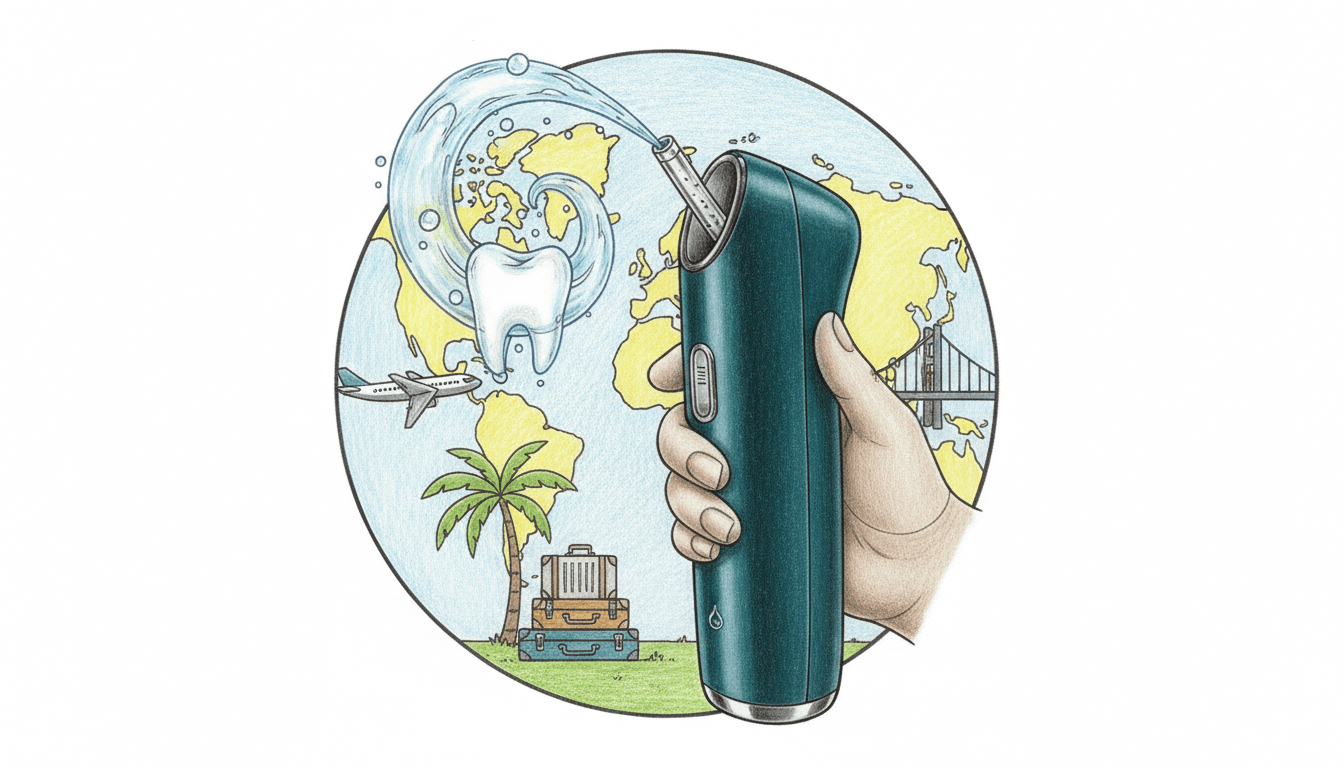 Portable Water Flosser: Advanced On-the-Go Oral Irrigation cover