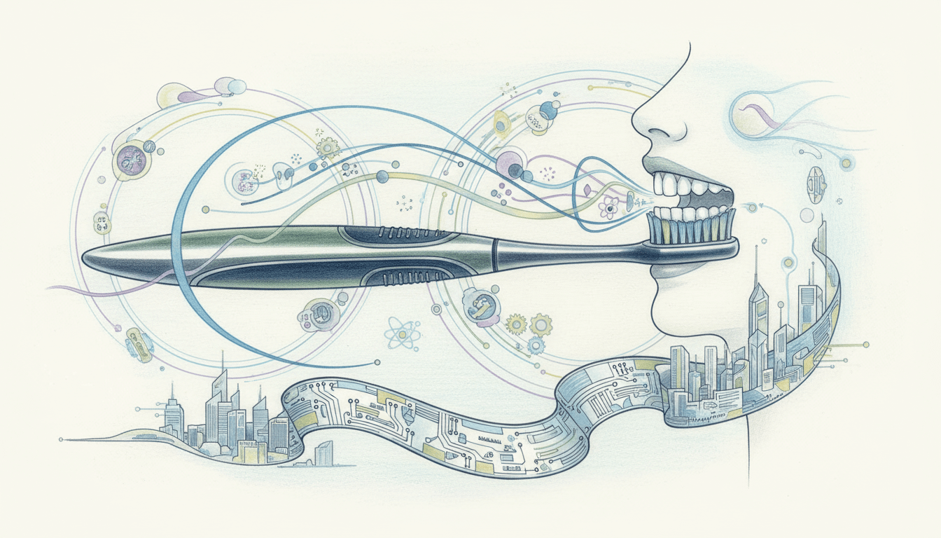 Smart Toothbrush Technology: Revolutionizing Oral Care with AI and Connectivity cover