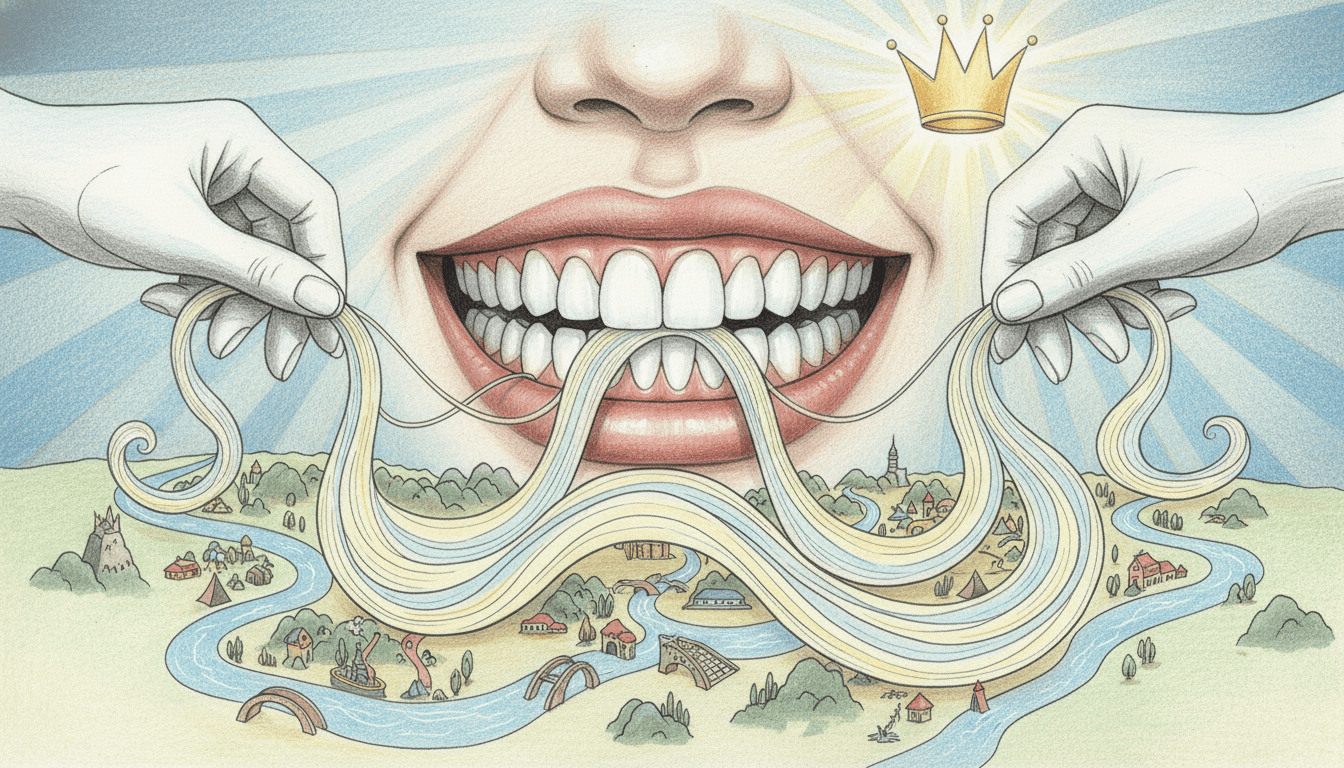 Traditional Dental Floss: A Comprehensive Guide to Interdental Cleaning cover