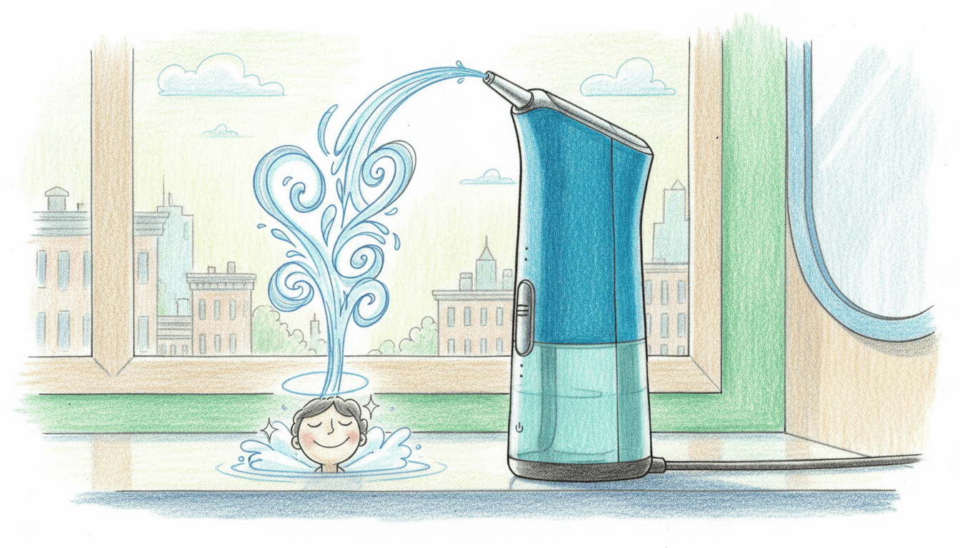 Water Flosser: Advanced Oral Hygiene Technology for Superior Interdental Cleaning cover