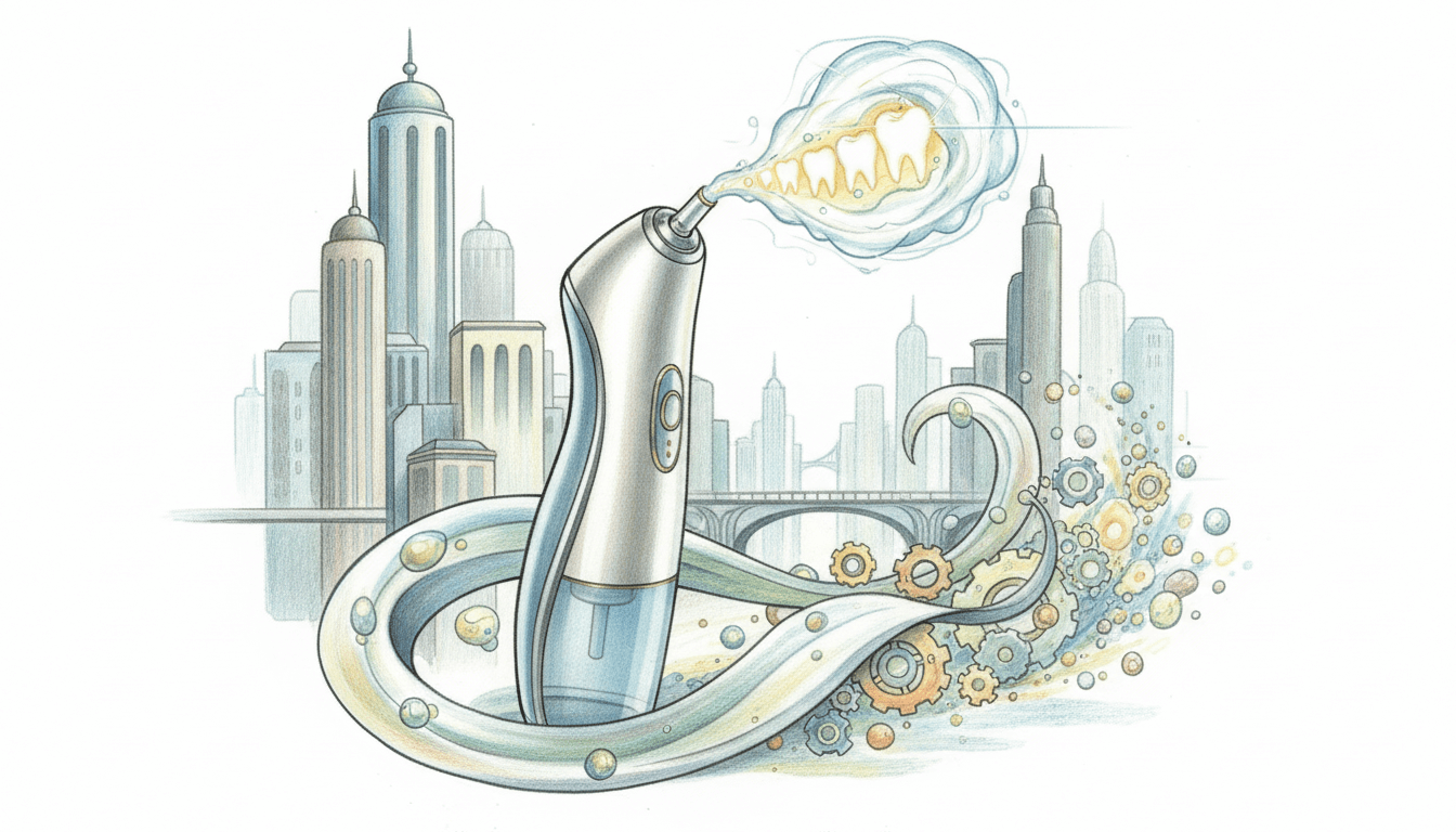 Whitening Water Flosser: Advanced Oral Irrigation Technology for Comprehensive Dental Care cover