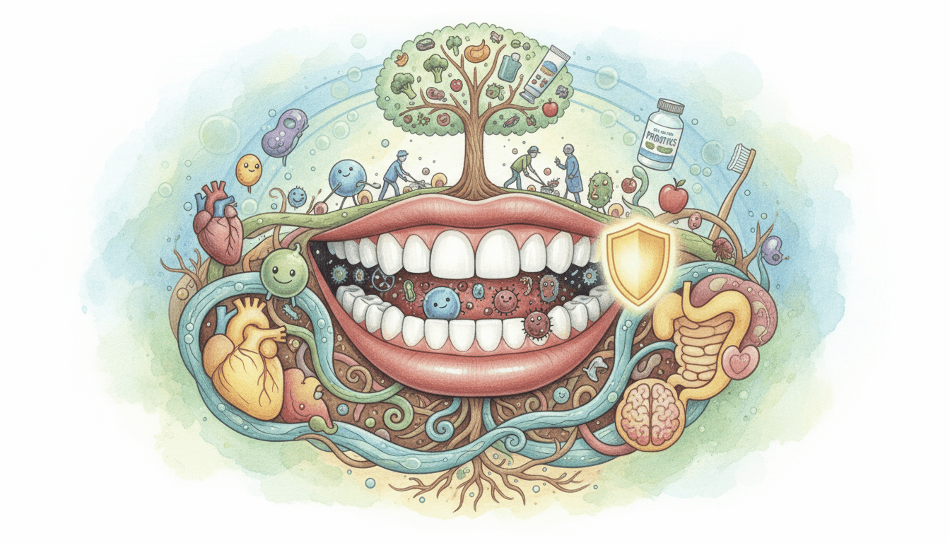 Oral Microbiome and Health Optimization Guide: A Deep Dive into Bacterial Balance for Systemic Wellness cover