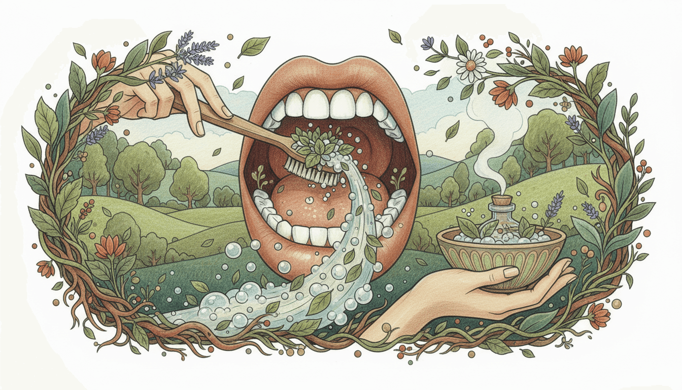 Natural and Herbal Oral Care Solutions: Eco-Friendly Alternatives for Modern Dental Hygiene cover